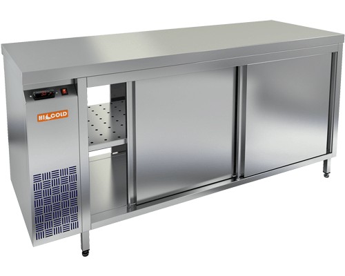 СТОЛ С ТЕПЛОВЫМ ШКАФОМ HICOLD TS T 16 GN O