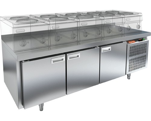 СТОЛ С ХОЛОДИЛЬНЫМ ШКАФОМ HICOLD GN 111/TN LT (R290)