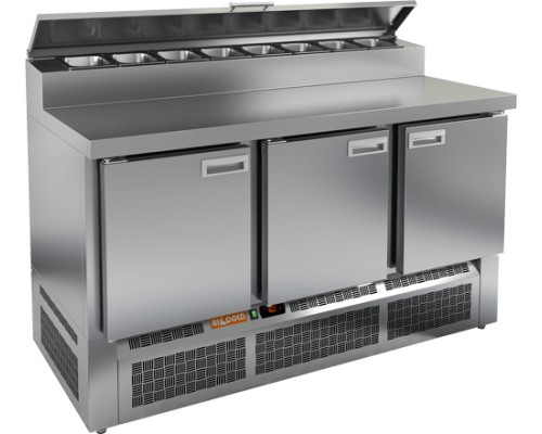 СТОЛ ДЛЯ ПИЦЦЫ HICOLD PZE2-111/GN (1/6H) (R290)