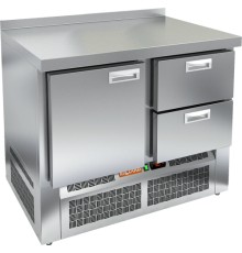 СТОЛ С МОРОЗИЛЬНЫМ ШКАФОМ HICOLD GNE 12/BT (R290)