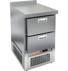 СТОЛ С МОРОЗИЛЬНЫМ ШКАФОМ HICOLD GNE 2/BT (R290)