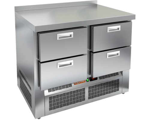 СТОЛ С МОРОЗИЛЬНЫМ ШКАФОМ HICOLD SNE 22/BT (R290)