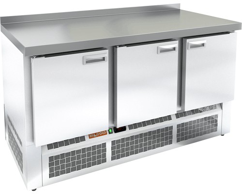 СТОЛ С ХОЛОДИЛЬНЫМ ШКАФОМ HICOLD GNE 111/TN W (R290)