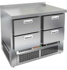 СТОЛ С ХОЛОДИЛЬНЫМ ШКАФОМ HICOLD GNE 22/TN (R290)