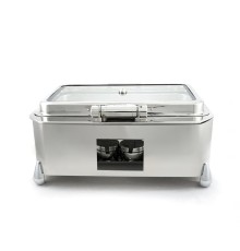 Мармит прямоугольный со стеклянной крышкой 12л, Jade JD/0/1/12/DP