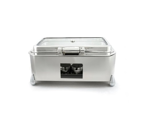 Мармит прямоугольный со стеклянной крышкой 12л, Jade JD/0/1/12/DP