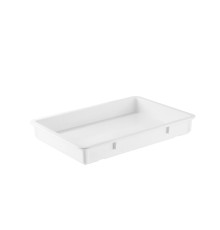 Контейнер для теста 65,5х45,5см h8,6см, цвет белый п/п JW-DB18263