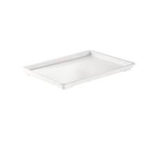 Крышка для контейнеров для теста 65,5х45,5см h4,5см, п/п, цвет белый JW-DBC1826