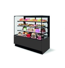 ВИТРИНА КОНДИТЕРСКАЯ VETE II KUB LUX 130 СЕРЫЙ МАТ./МЕТАЛЛИК/КРАШЕННАЯ (ВК273 (285-574])