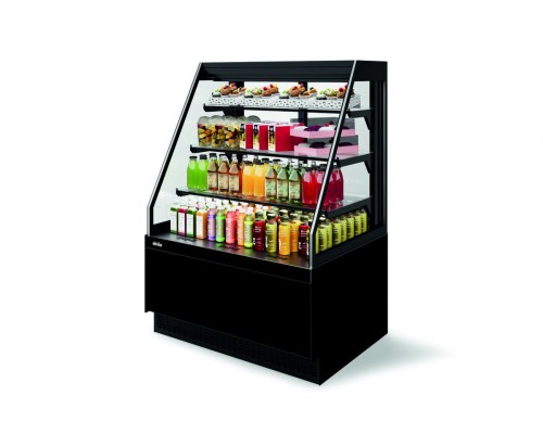 ВИТРИНА КОНДИТЕРСКАЯ VETE II KUB OFT 90 ЧЕРНЫЙ МАТ./МЕТАЛЛИК/КРАШЕННАЯ (ВК270 (285-592))