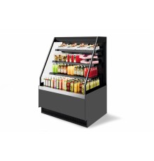 ВИТРИНА КОНДИТЕРСКАЯ VETE II KUB OF 90 СЕРЫЙ МАТ./МЕТАЛЛИК/ШЛИФ. НЕРЖ. (ВК277 (280-195))