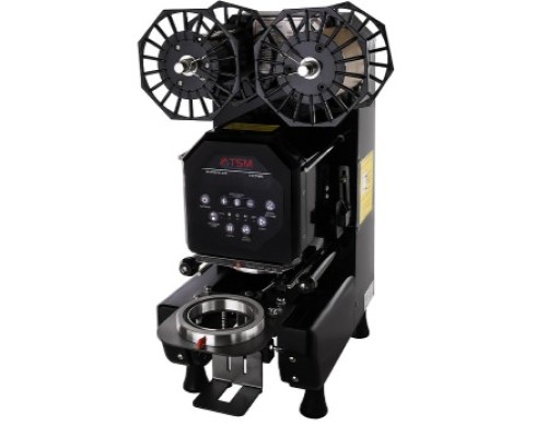 ЗАПАЙЩИК ДЛЯ СТАКАНОВ TURBO SEALING MACHINE TSM-Q8-90/95 ЧЕРНЫЙ