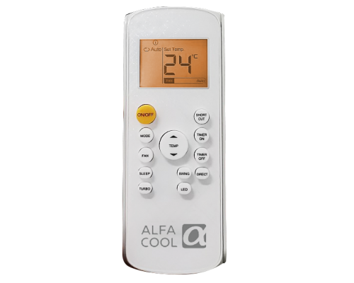 Бытовая сплит-система ALFACOOL APS-24CH, эффективное охлаждение и обогрев воздуха