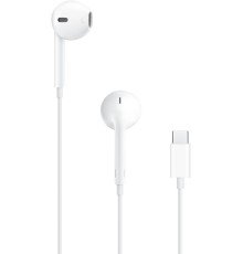 Гарнитура вкладыши Apple EarPods A3046 1.1м белый проводные в ушной раковине (MTJY3ZE/A)