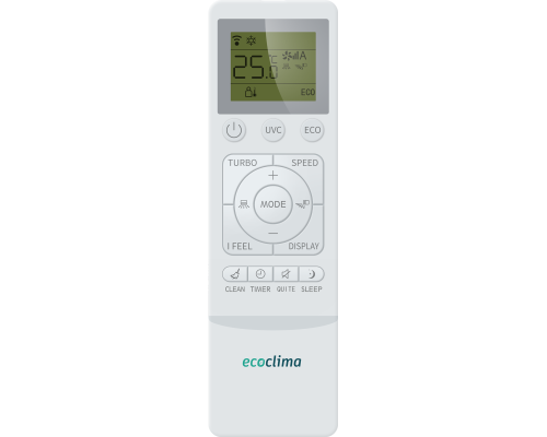 Настенный кондиционер Ecoclima ECW/I-СH09/AA-4R1 (White) + EC/I-CH09/A-4R1 (White) Настенный кондиционер Ecoclima ECW/I-СH09/AA-4R1 (White) + EC/I-CH09/A-4R1 (White)